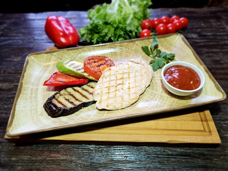 Курочка с овощами